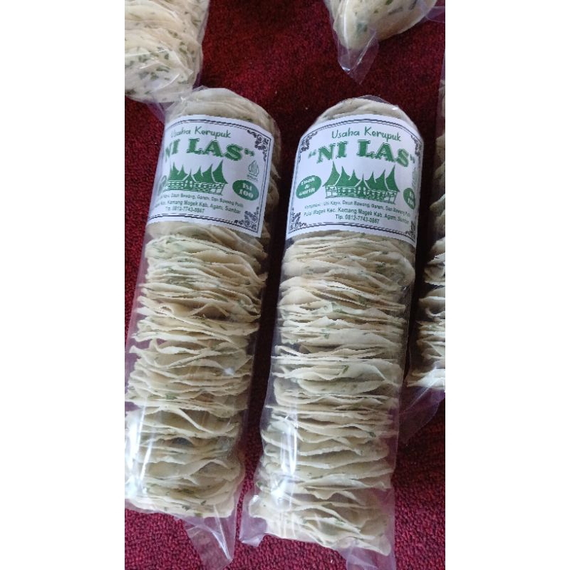 

kerupuk kamang ukuran kecil isi 100