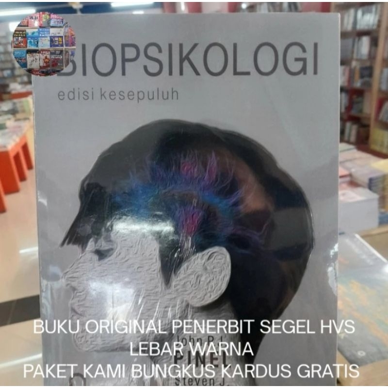 Biopsikologi Edisi 10 - John P J Pinel Buku Original Warna Lebar