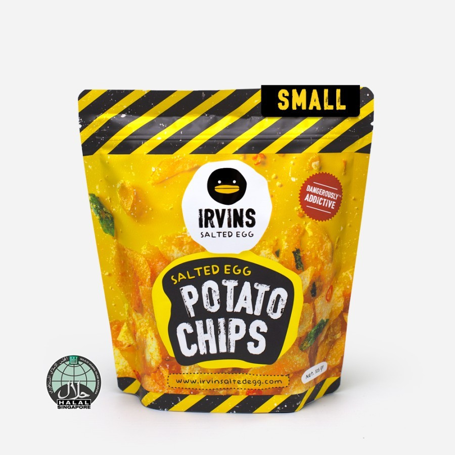 

Irvins Salted Egg Potato Chips Small 95g