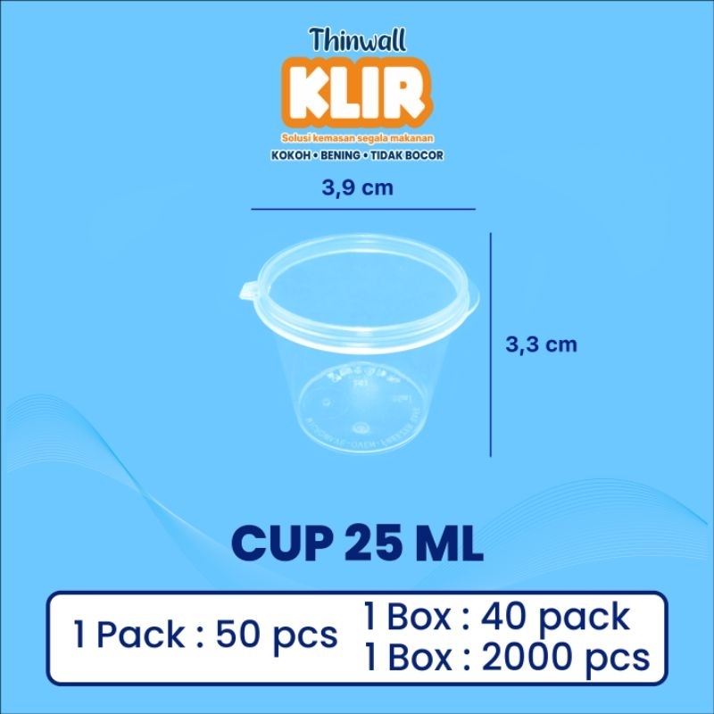 Cup Sauce "KLIR" - 25 ml