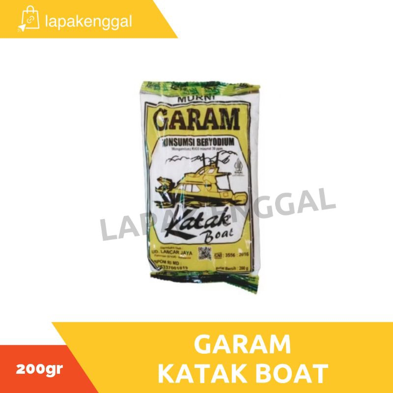 

Garam Dapur Katak Boat 200gr