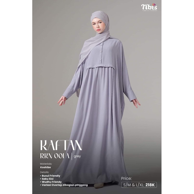 RKN 001 Nibras / Kaftan Nibras / Baju Busana