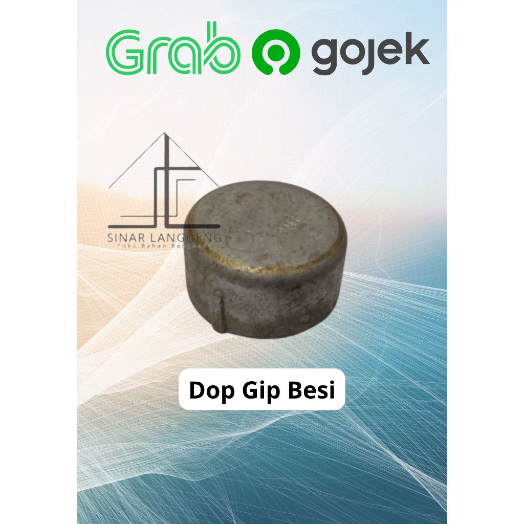 END CAP / DOP ( GIP ) BESI 2" G BRAND TUTUP PIPA 2 INCHI