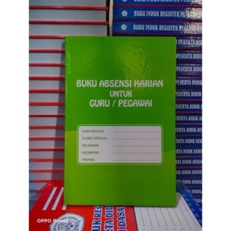 buku absensi.aharian.guru./pegawai