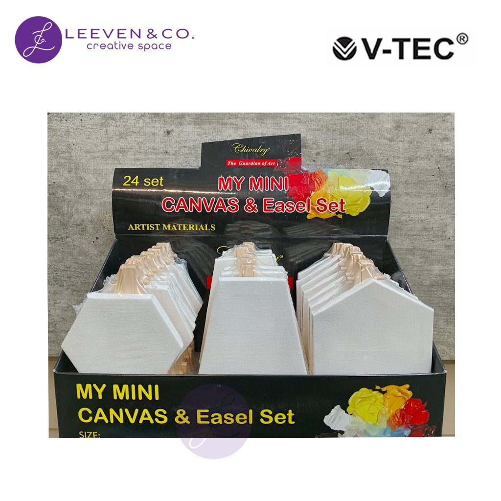 

VTEC CANVAS MINI & EASEL SET