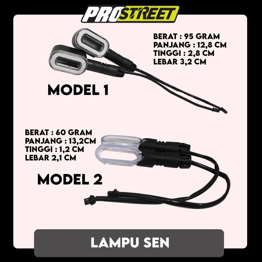 Lampu Sein Lampu Sen Lampu Belokan Sepeda Listrik Skuter Listrik Motor Listrik