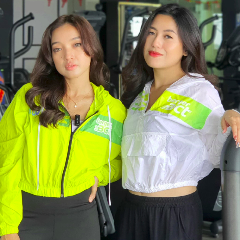 Jaket Olahraga Lari Running | Jaket Parasut Lari Running Wanita | Jaket Running Wanita | Jaket Berge