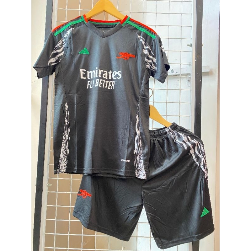 JERSEY BOLA ANAK/SETELAN JERSEY BOLA ANAK/JERSEY BOLA ARSENAL AWAY NEW GRADE ORI
