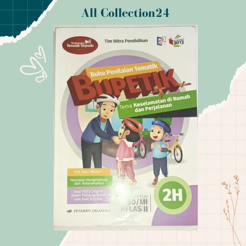 BUPETIK SD/MI Kelas 2 (Jilid 2H) K13 Penerbit Erlangga