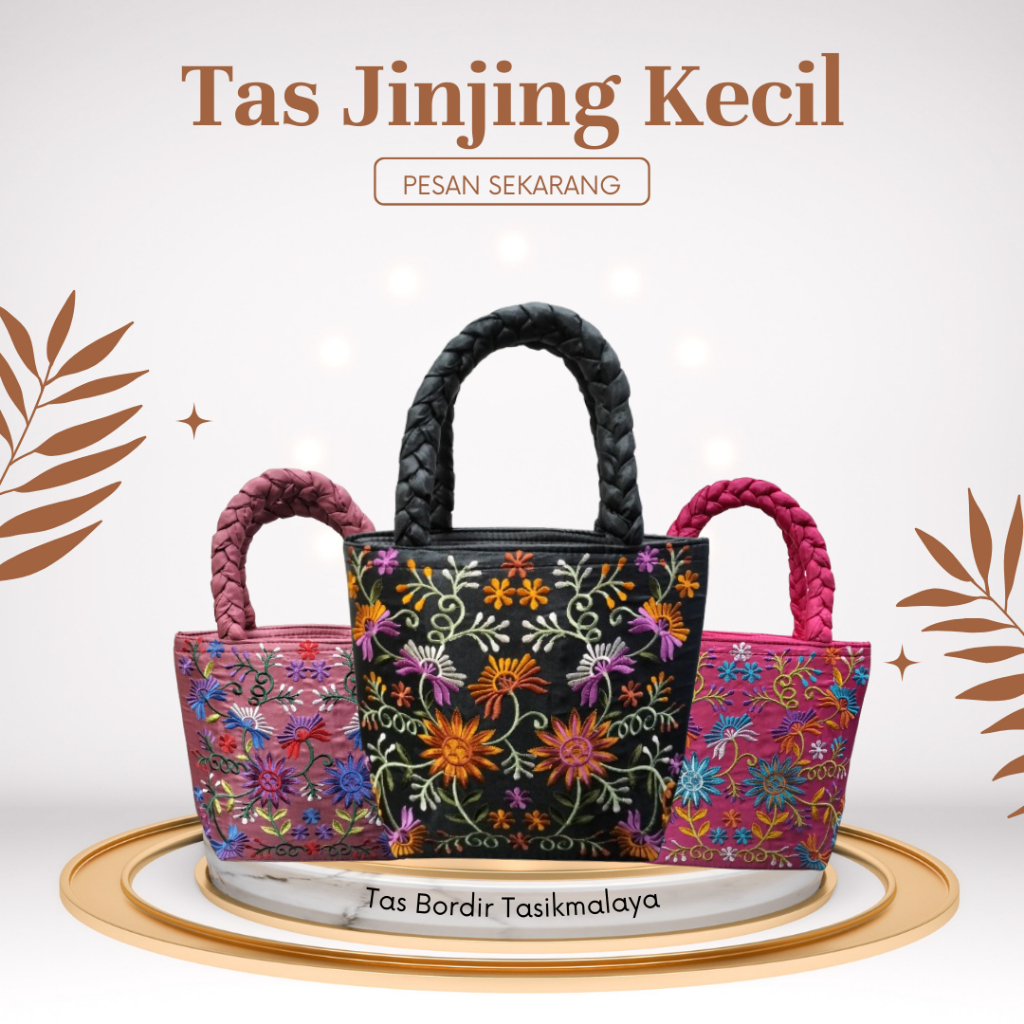 Tas JinJing Kecil Wanita / Tas Jinjing Kecil Resleting / Tas Kondangan - HandBag / Bisa COD