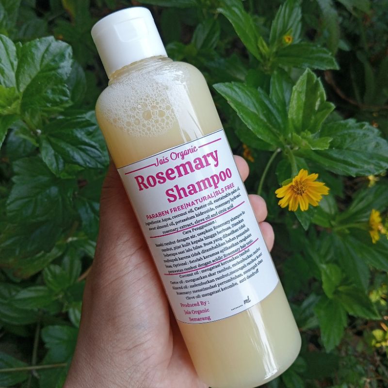NATURAL LIQUID ROSEMARY SHAMPOO 250 ML / SHAMPOO NON SLS