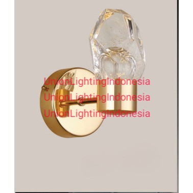 SL2031-1 LAMPU DINDING HIAS KRISTAL MINIMALIS MODERN TERAS RUMAH SUDUT DALAM RUANGAN RESTORAN DLL WA