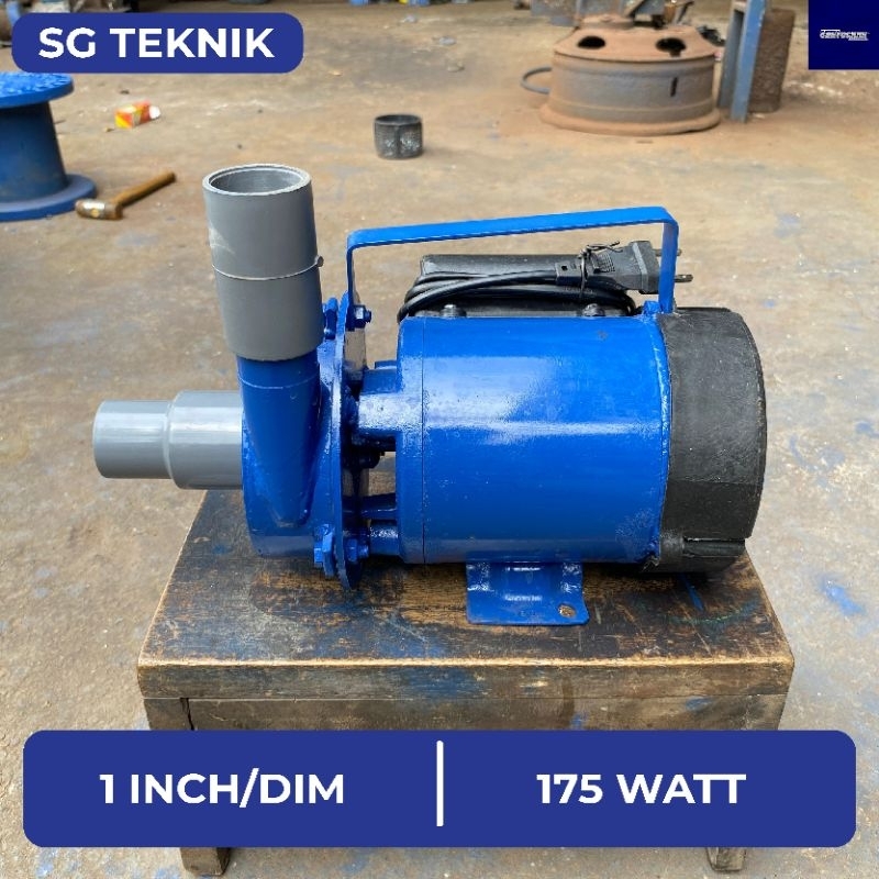 POMPA AIR MODIFIKASI 1 Inch/Dim 125 WATT ( Alkon/Keongan Besi )