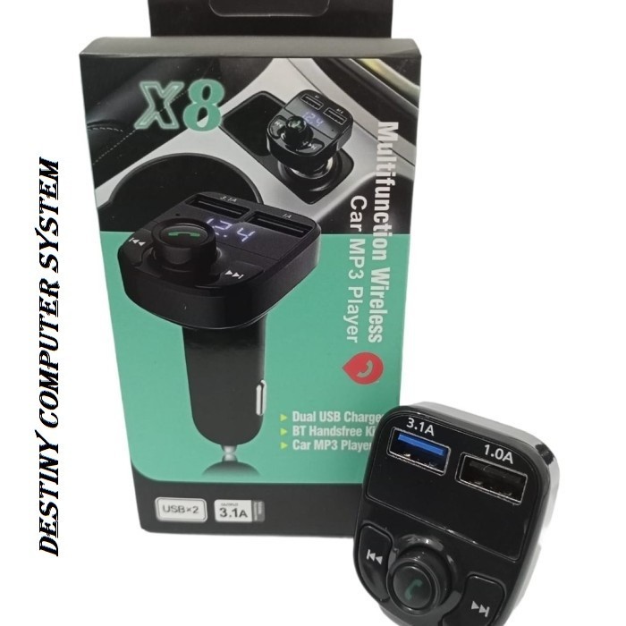 FM Modulator X8 Car MP3 Player Car Charger