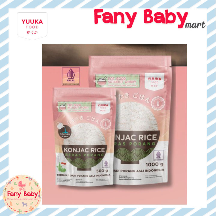 

YUUKA FOOD KONJAC RICE | BERAS RENDAH KALORI / RENDAH GULA