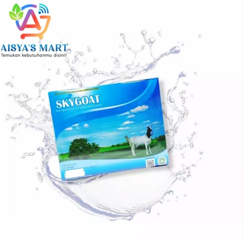 

(COD) Skygoat - Susu Kambing Etawa Original Full Cream - Isi 10 sachet