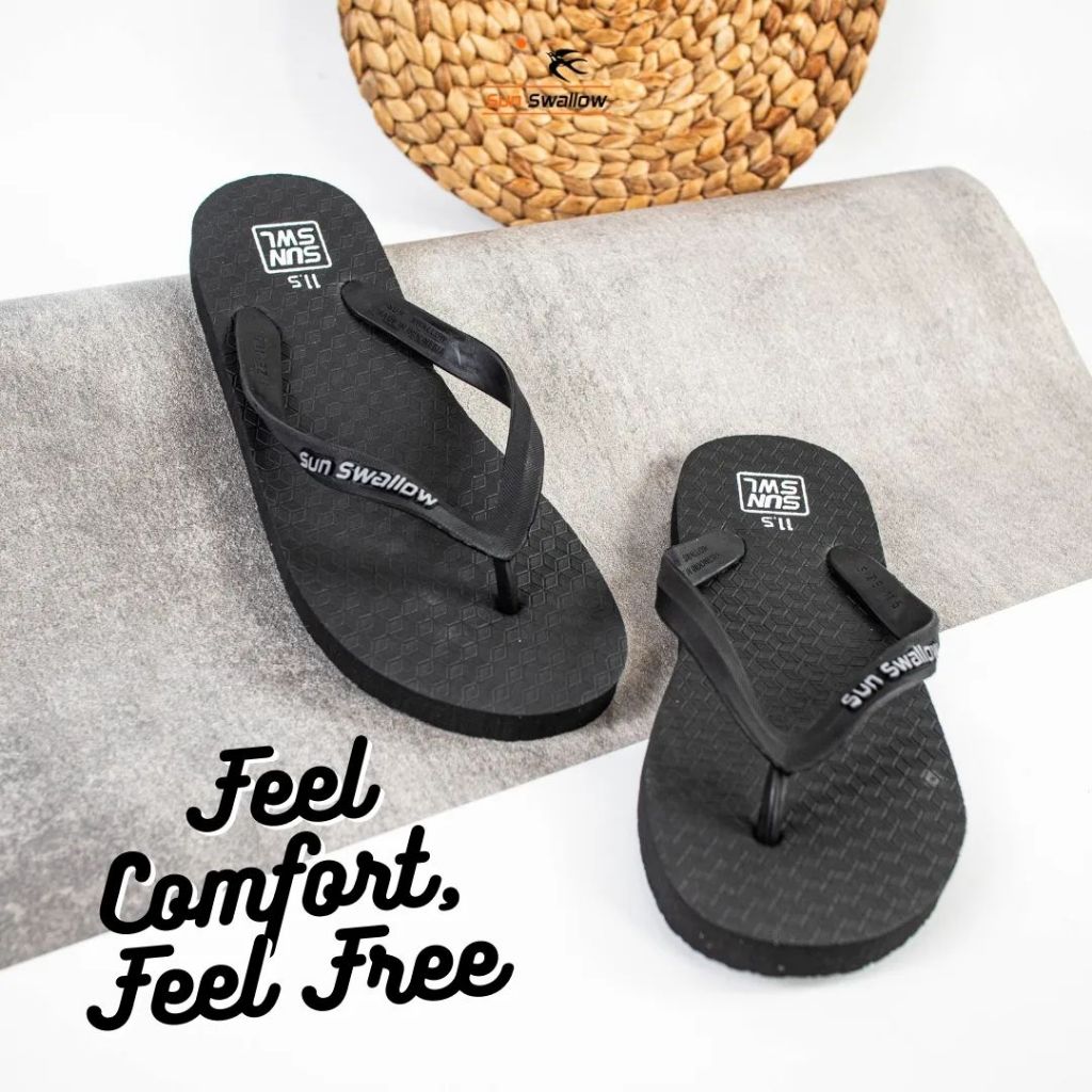 ASLI ORIGINAL Sandal Jepit / Sendal Jepit Sun Swallow Legian