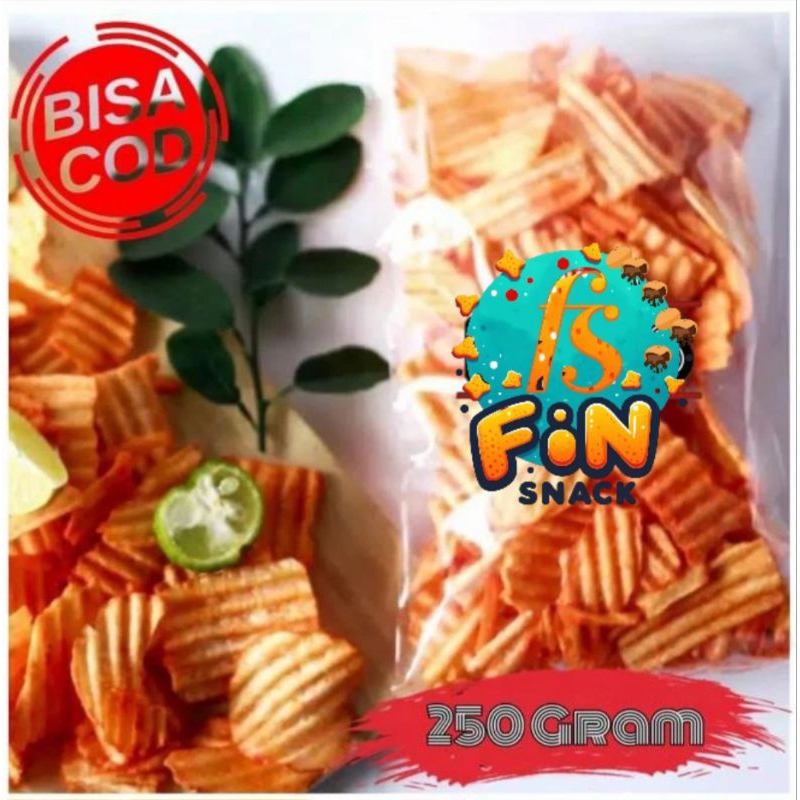 

Keripik Singkong Chuba Balado Snack Kiloan Cemilan Camilan 250 Gram