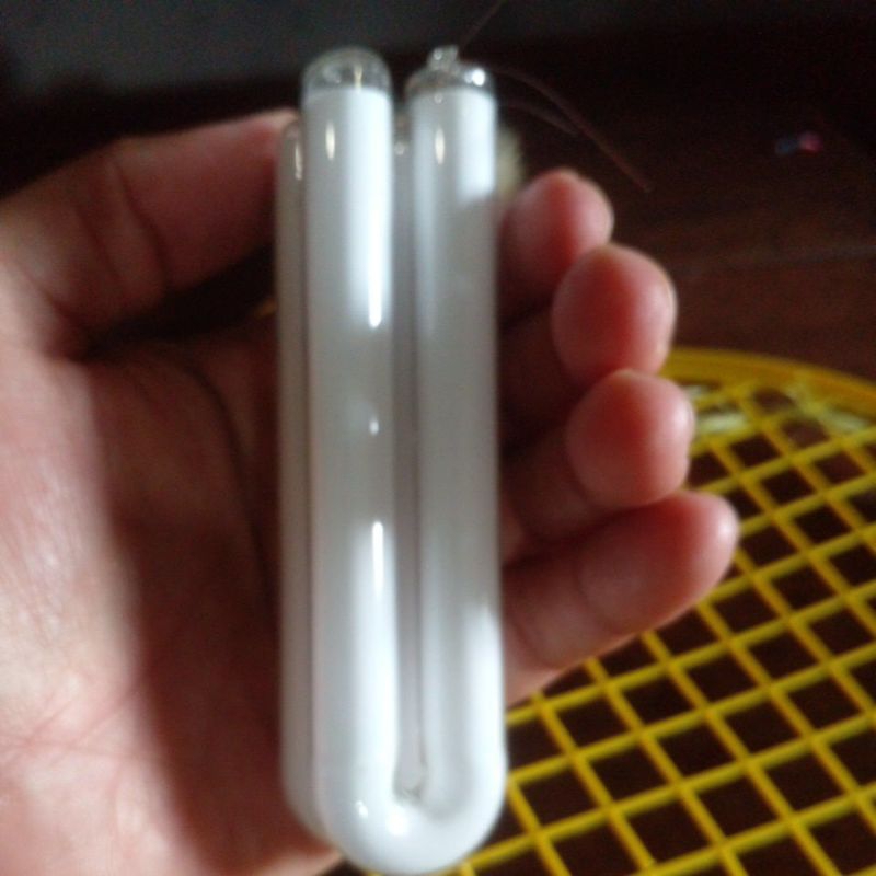 kaca lampu lhe 2u14w triband lhe + bumble wrap