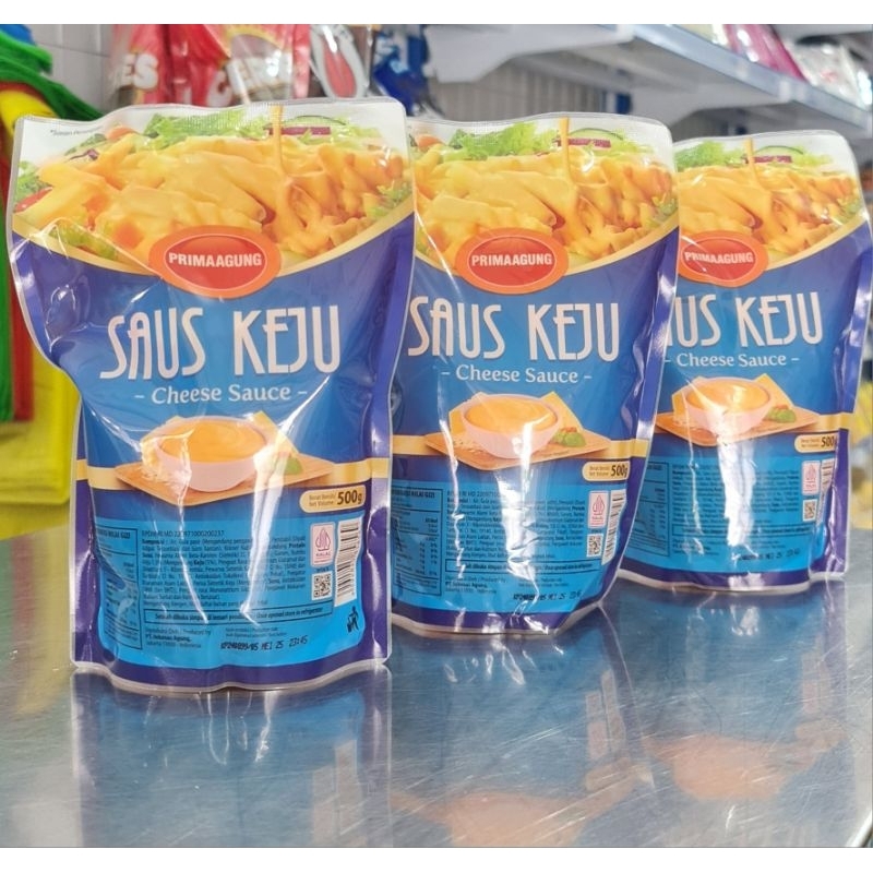 

Prima Agung Saus Keju 500gr/Cheese Sauce 500gr Prima Agung/Prima Agung Saus Keju 500gr