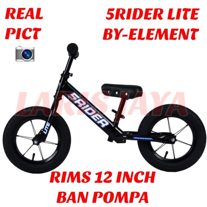 [ BONUS BELL ] Pushbike 5rider element push bike balance bike element 5rider ban pompa sepeda keseim