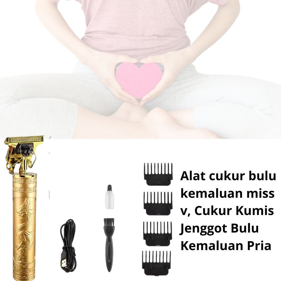 Pencukur Bulu Kemaluan Wanita Pria Kemei Cukur Halus