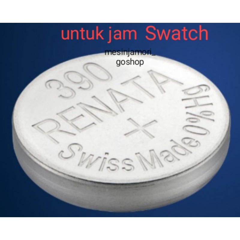 baterai 390 SR1130 SW Renata 390 SR1130 SR 1130 original