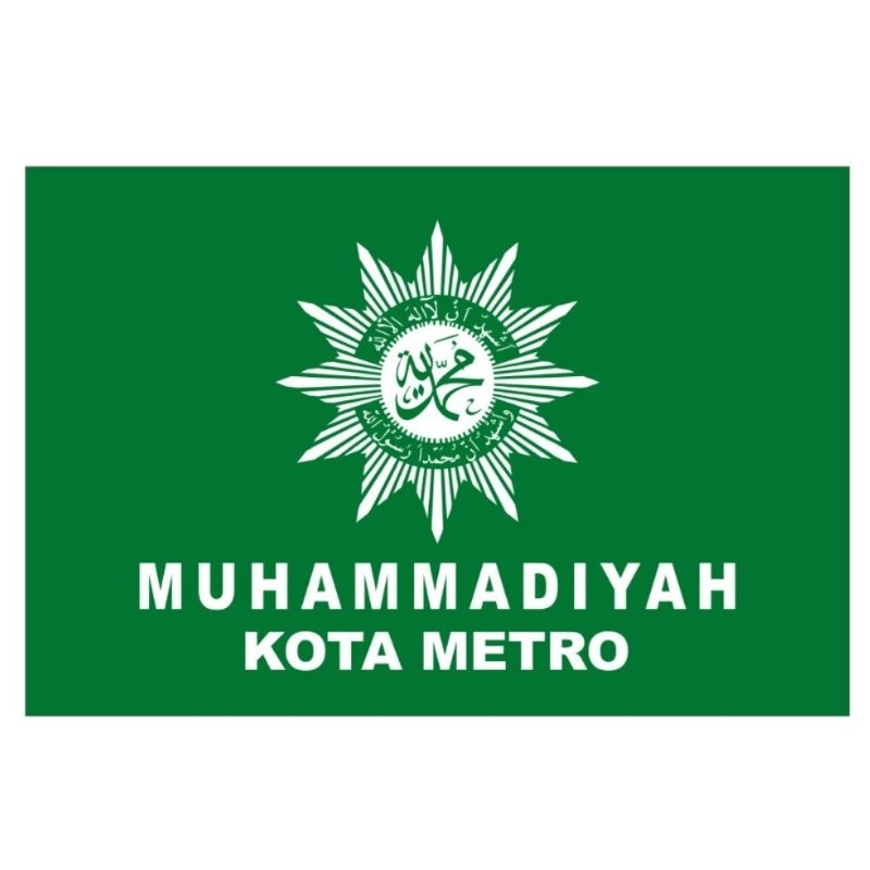 CUSTOM BENDERA DAN UMBUL UMBUL MUHAMMADIYAH PAKAI NAMA, BENDERA 250PCS & UMBUL UMBUL 50PCS