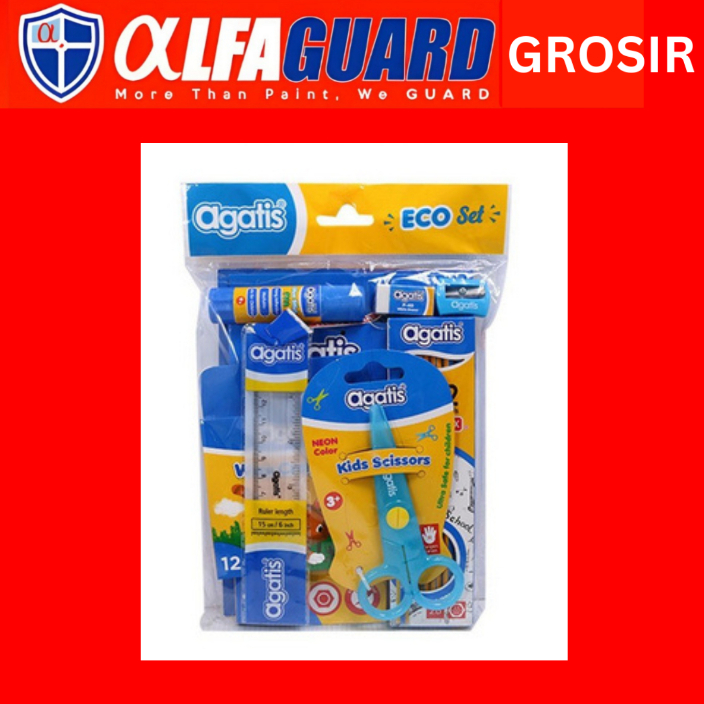 

AGATIS PAKET ALAT TULIS MEWARNAI ANAK LENGKAP ( ECO KIDS COLORING SET 2 )