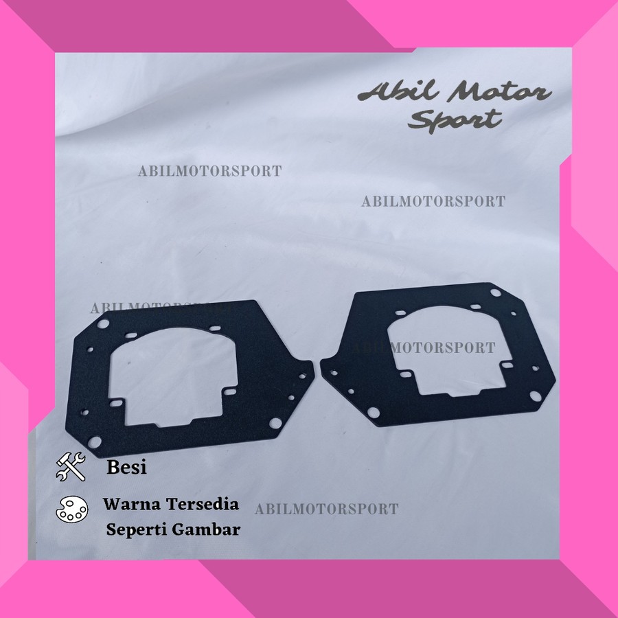 BRACKET LAMPU BILED PROJIE AES 2.5 INCH R25 OLD UNTUK MOTOR R25 LAMA