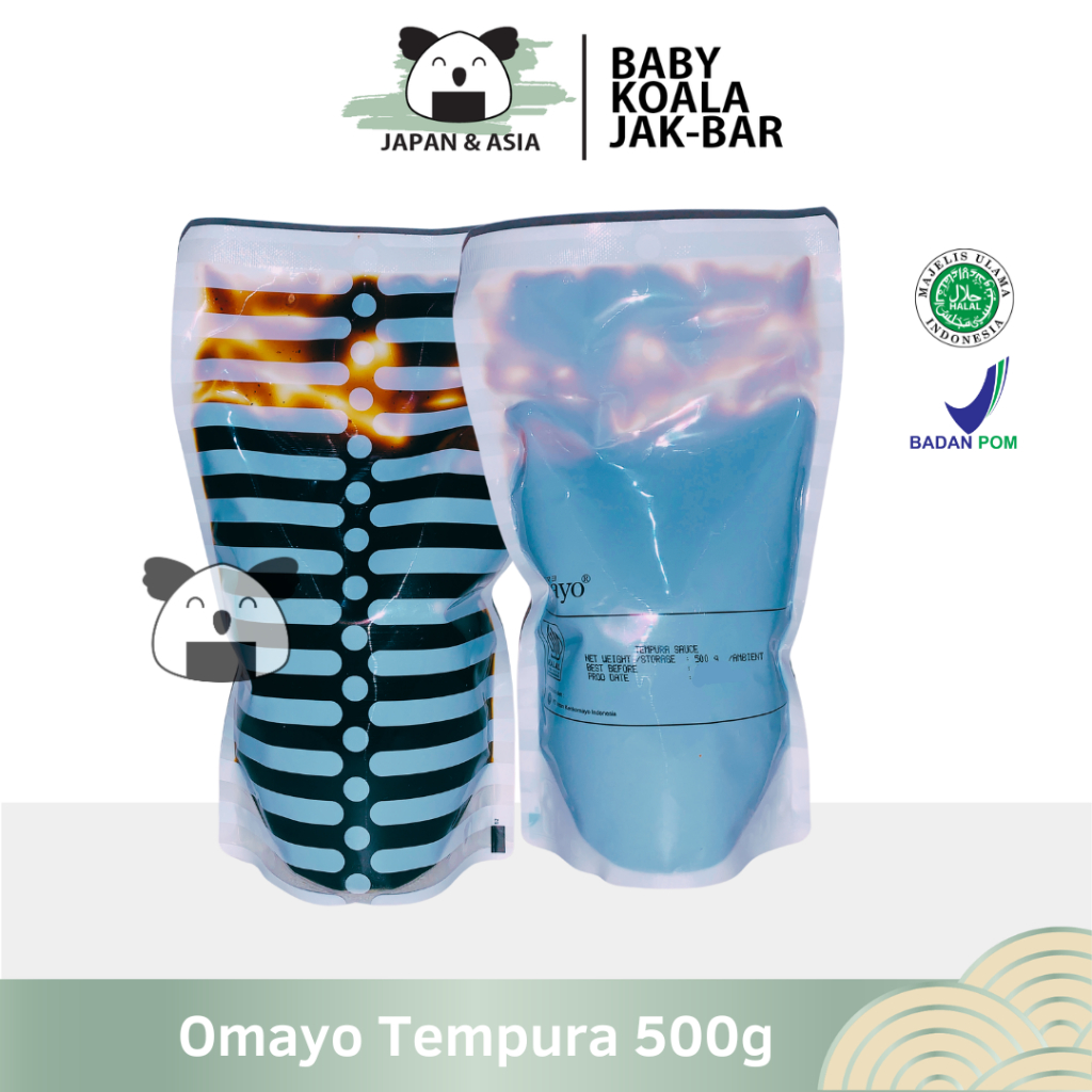 

OMAYO Tempura Sauce 500 g Halal | Saus Cocolan Tempura...
