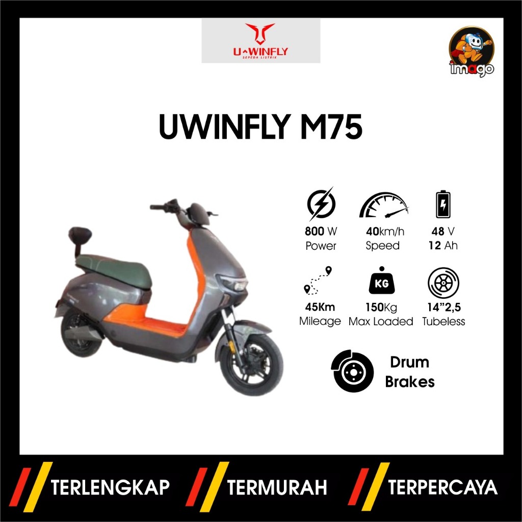 SEPDA LISTRIK UWINFLY M75