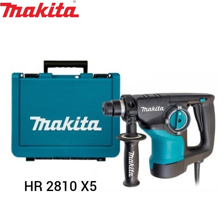 Mesin Bor Beton Rotary Hammer SDS Plus Makita HR2810X5 / HR 2810 X5