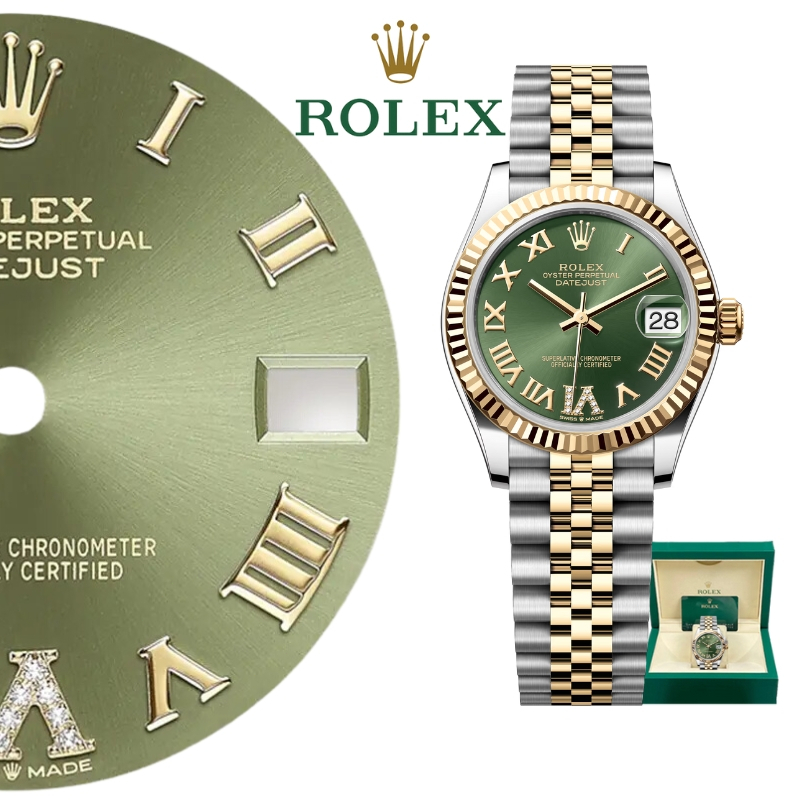 【100% ASLI】Jam Tangan Rolex Wanita Rolex Datejust Series m278273-0016 31mm Angka Romawi emas 18 kara