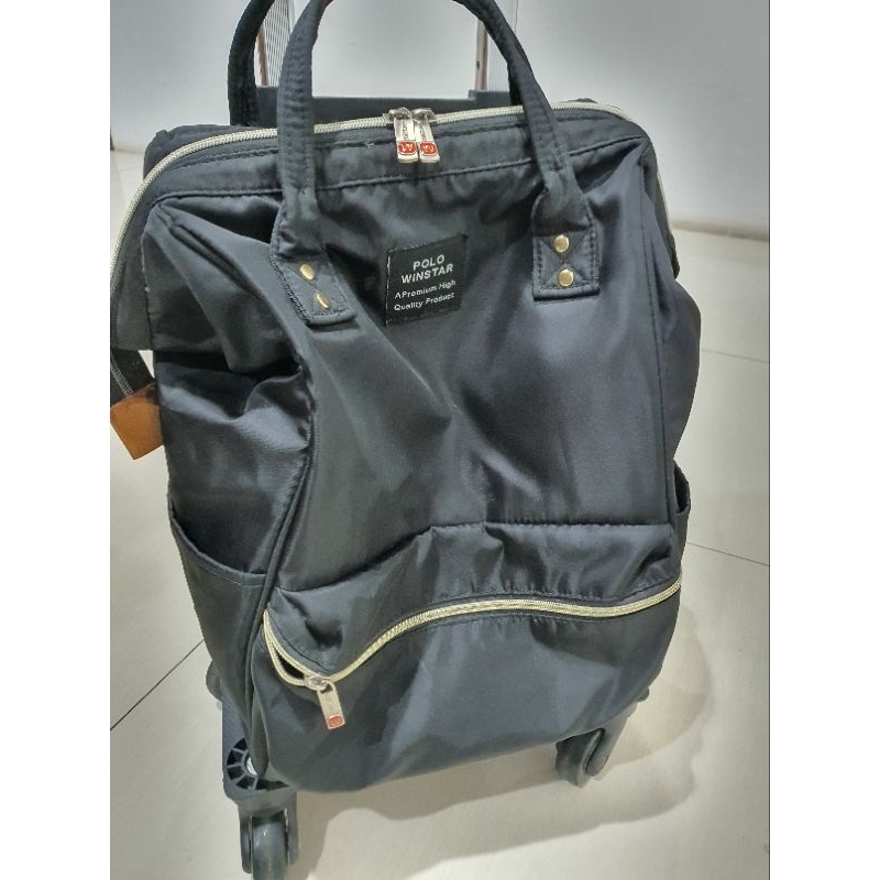 Tas Ransel Trolly Koper Troli Polo Winstar 18" Cabin Size