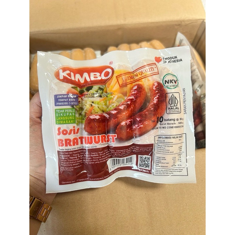 

KIMBO Sosis Bratwurst/ KIMBO Sosis Sapi