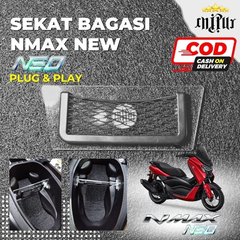 Sekat Bagasi Nmax NEO - Luggage / Pemisah Bagasi Nmax NEO 2024 / Sekat Bagasi Nmax NEO S / Luggage N