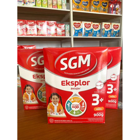 

SGM eksplor 3+ 900gr Vanila, Madu,Coklat