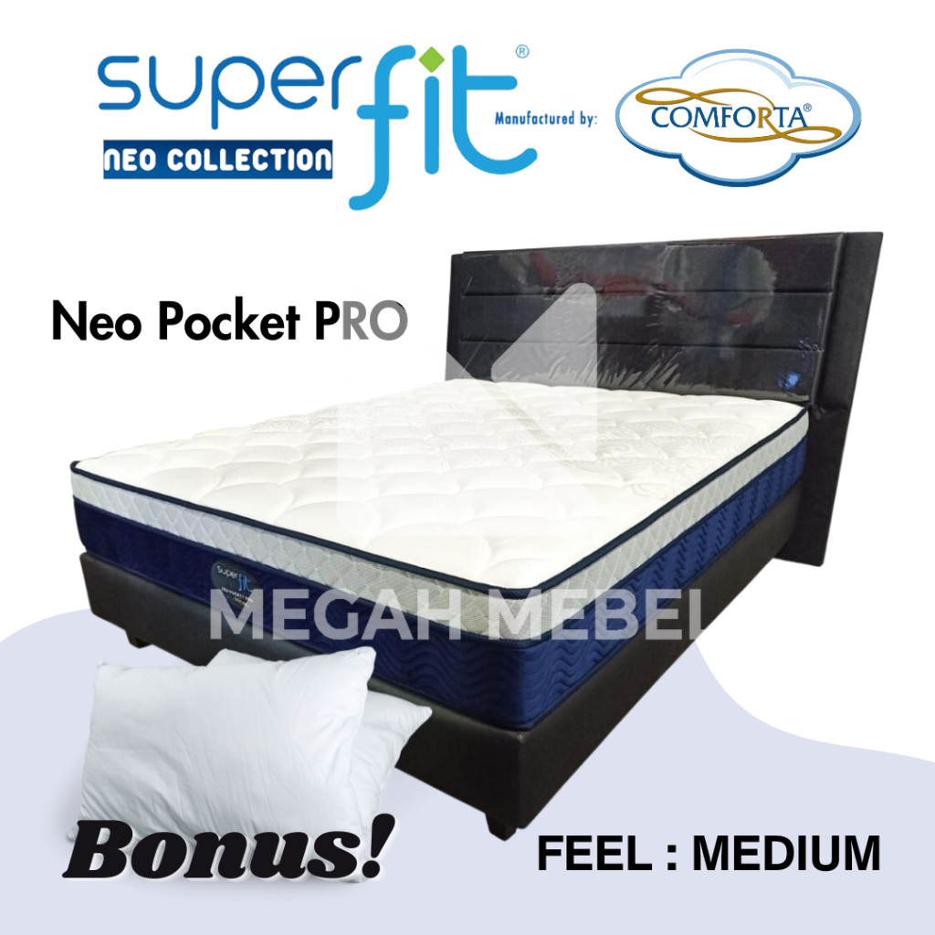 Superfit by Comforta Springbed Tipe Neo Pocket Pro
