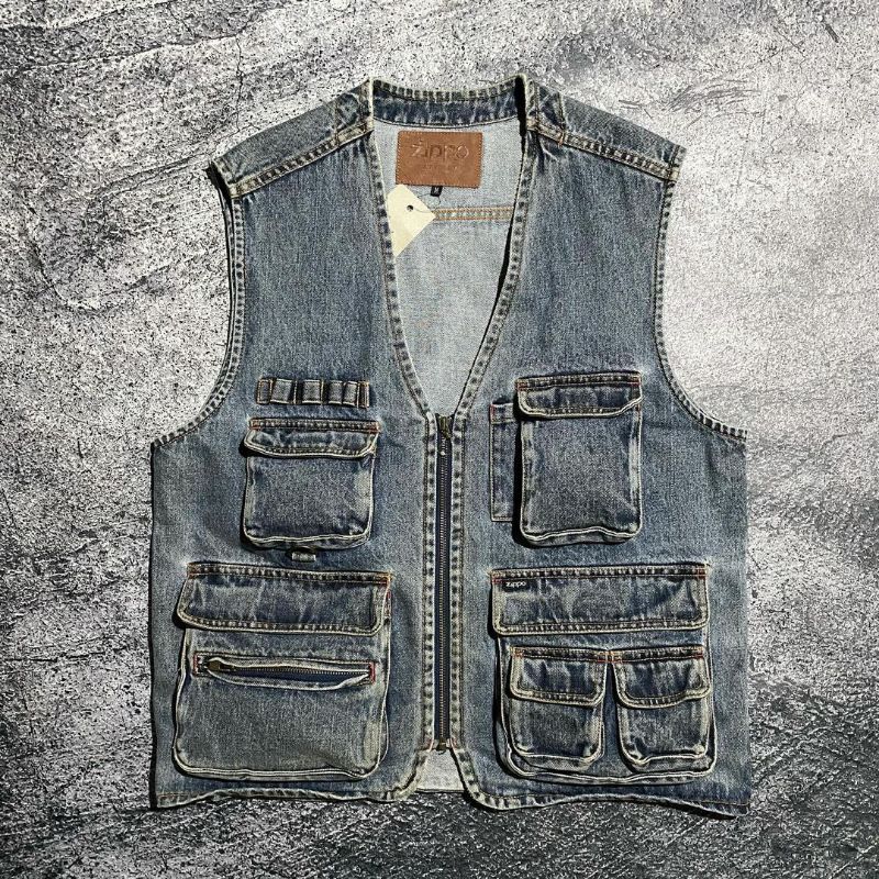 Vest Denim Tactical ZIPPO Original