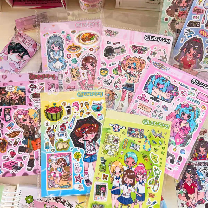 

sticker lazi deco journal dekorasi stiker readystock B2722