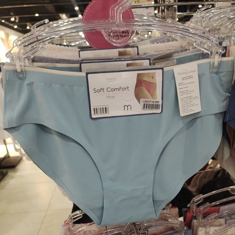 Young Curves panty seamless pack isi 3 pcs