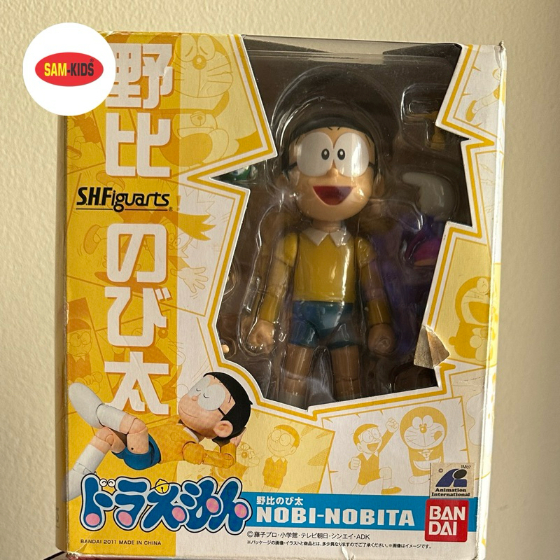 Doraemon & Nobita Shf Bandai set original