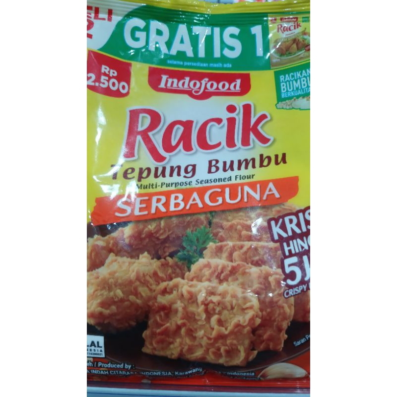 

Racik tepung bumbu serbaguna 75g