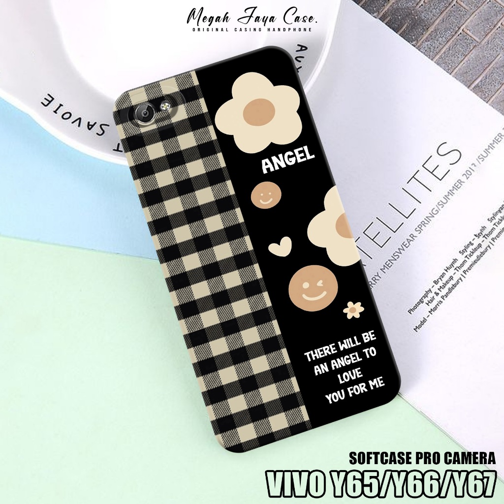 Case Vivo Y65 / Y66 / Y67  - Casing Hp Vivo Y65 Terbaru Motif BUNGA - Cover Hp VIVO Y66 - Kesing Hp 
