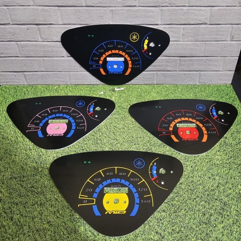 Papan speedometer indiglow variasi mio sporty mio smile modifikasi pnp mio