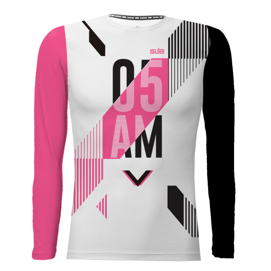 Sub Jersey 05 AM GenV Women Long Sleeve Running Jersey - Baju Lari Aktif Lengan Panjang Long Sleeves