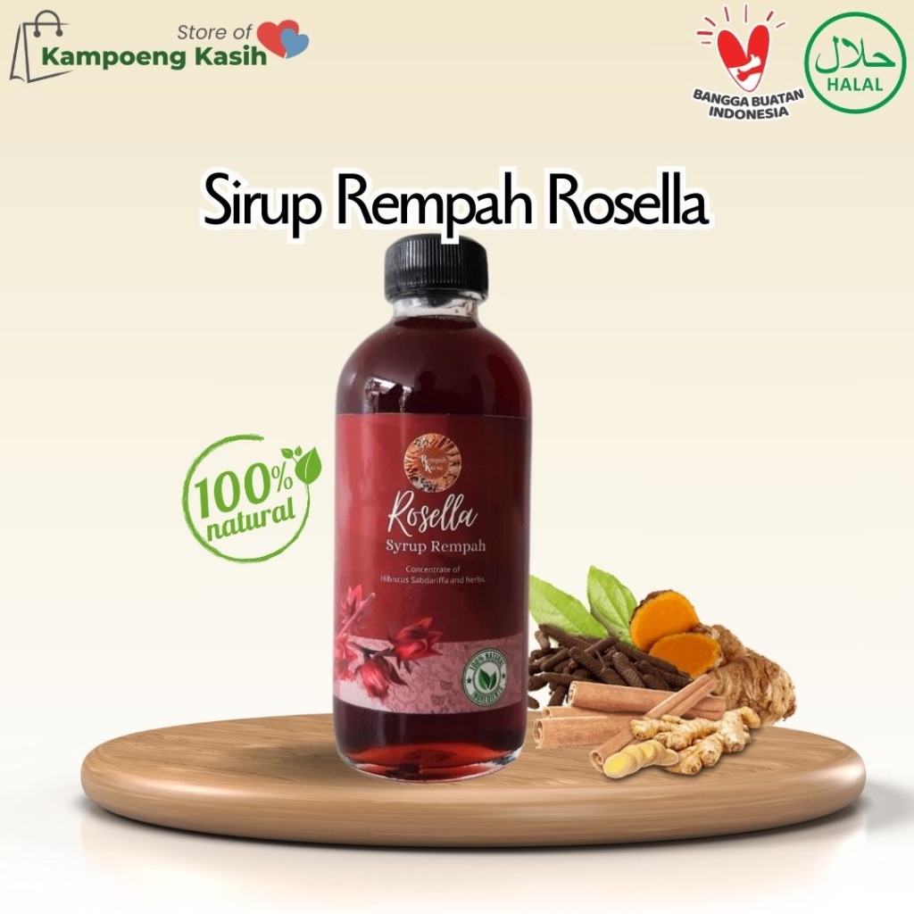 

Sirup Rempah Rosella / Jamu Rosella