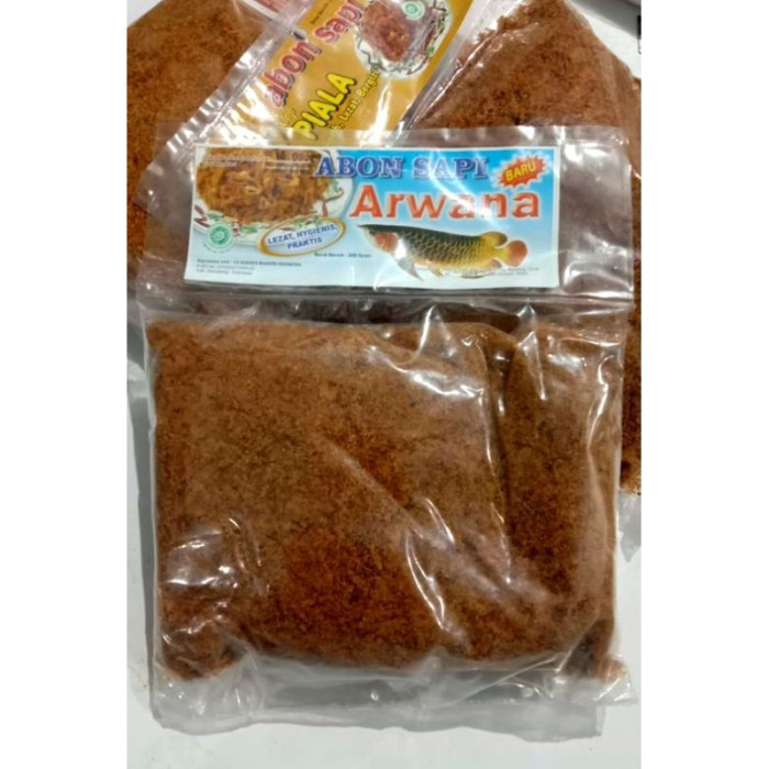 

ABON DAGING SAPI ASLI CAP ARWANA 200gr