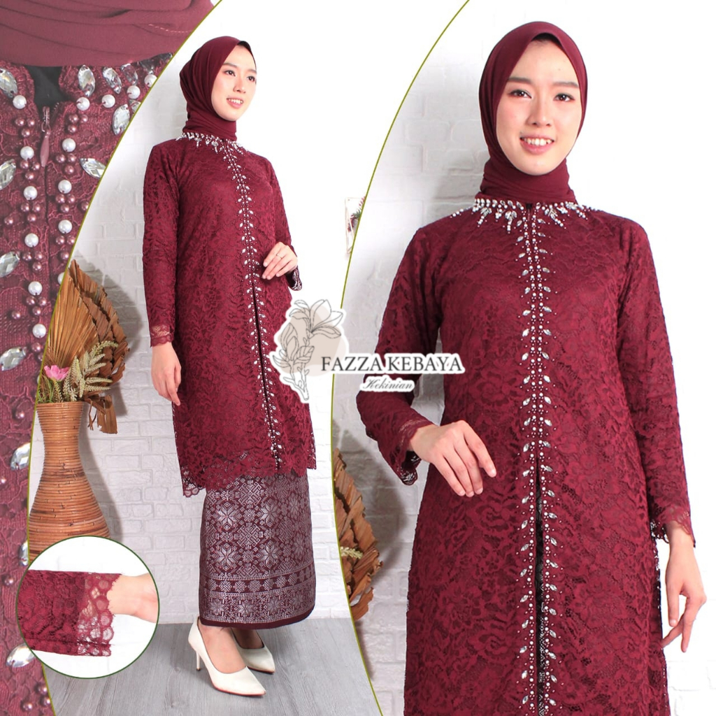 FZ - KEBAYA TUNIK PAYET BROKAT/ TUNIK BROKAT/ TUNIK PAYET/ KEBAYA TUNIK/ KEBAYA MODERN